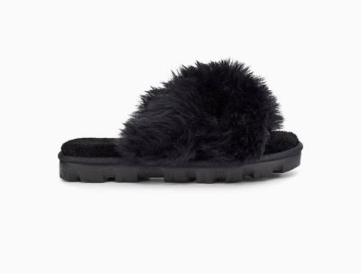 UGG Fuzzalicious Slippers for Womens - Black India